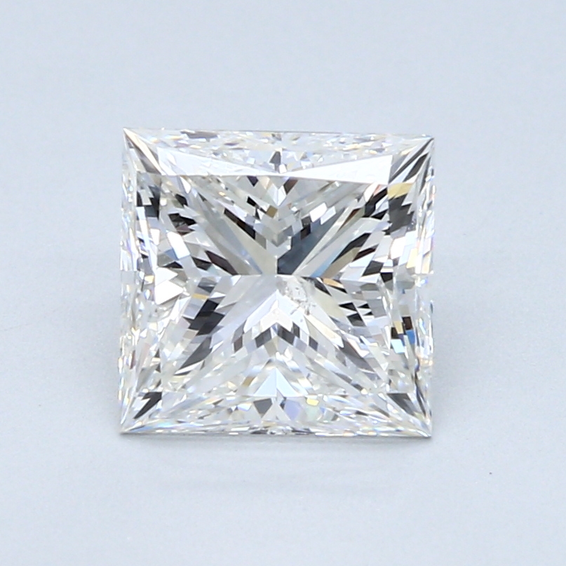 2.00 ct Princess Cut Natural Diamond : G / SI2