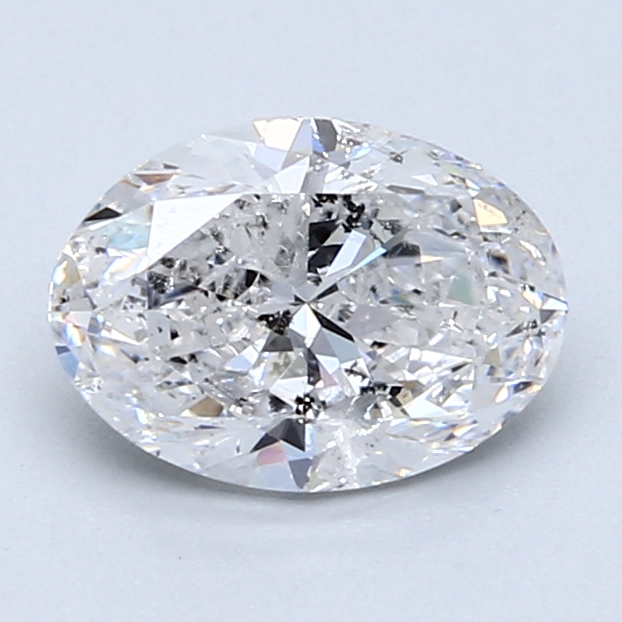 1.50 ct Oval Diamond : D / I2