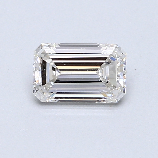 0.60 ct Emerald Cut Natural Diamond : I / VS2