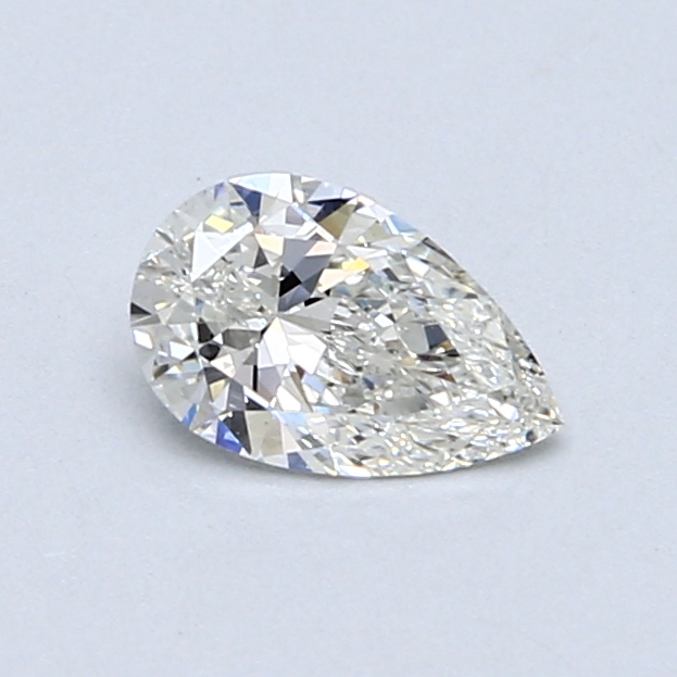 0.50 ct Pear Shape Natural Diamond : H / SI1