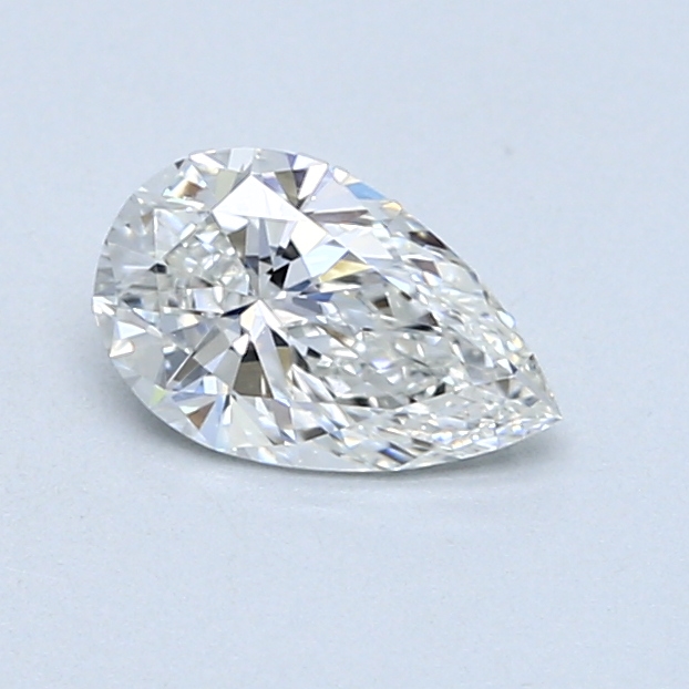 0.60 ct Pear Shape Natural Diamond : G / SI1