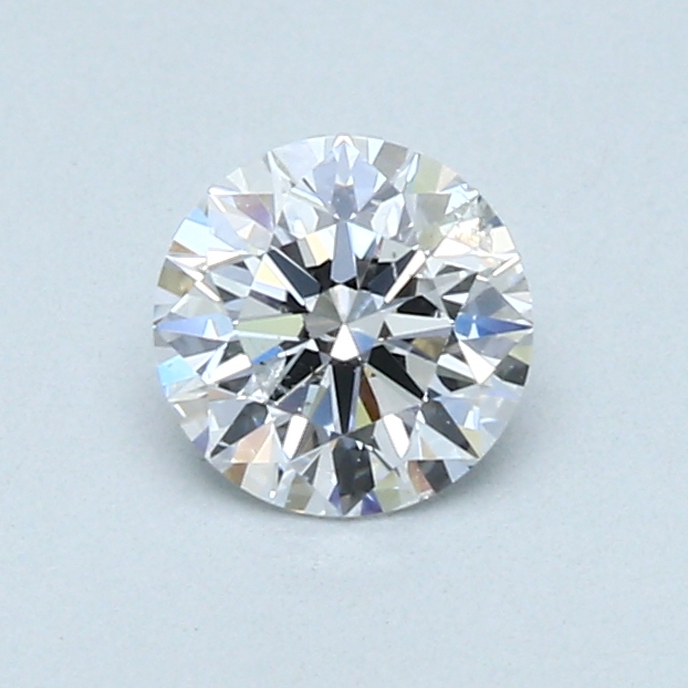 0.60 ct Round Natural Diamond : D / SI2