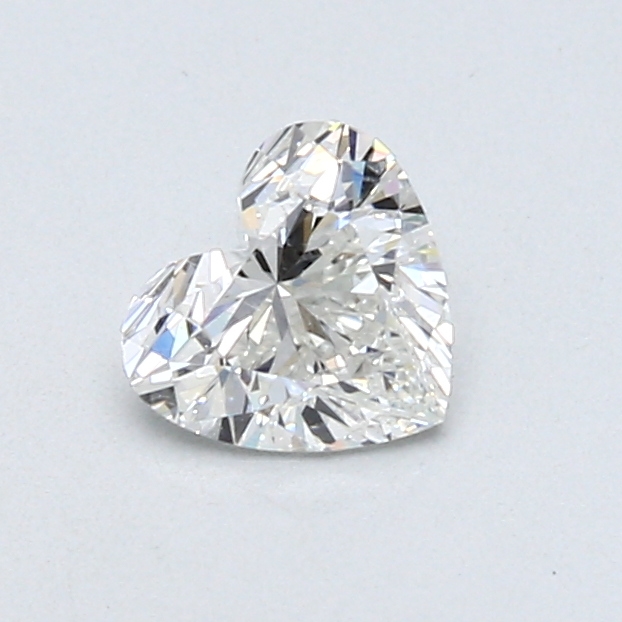 0.50 ct Heart Shape Natural Diamond : H / SI2