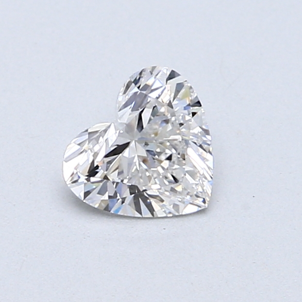 0.50 ct Heart Shape Natural Diamond : E / SI2