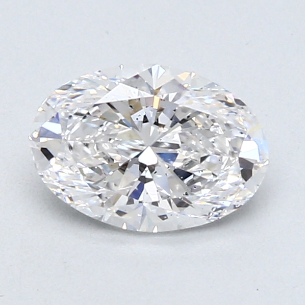 0.91 ct Oval Natural Diamond : E / SI2