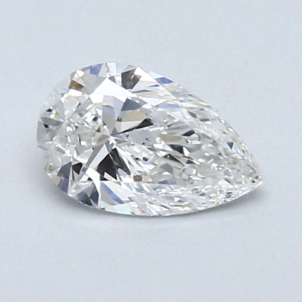 0.60 ct Pear Shape Natural Diamond : F / VVS2