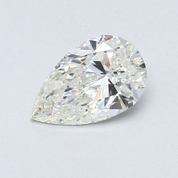 0.50 ct Pear Shape Natural Diamond : J / SI2