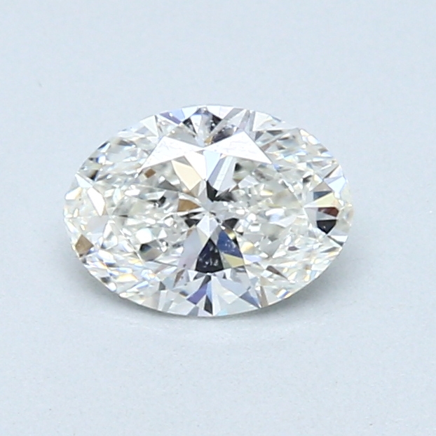 0.55 ct Oval Natural Diamond : H / VS2