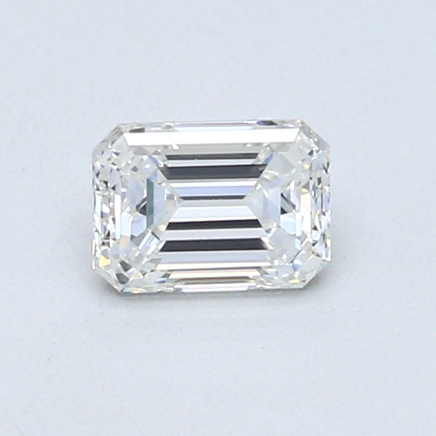 0.51 ct Emerald Cut Natural Diamond : H / VVS2