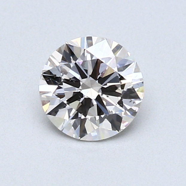 0.60 ct Round Natural Diamond : J / SI2