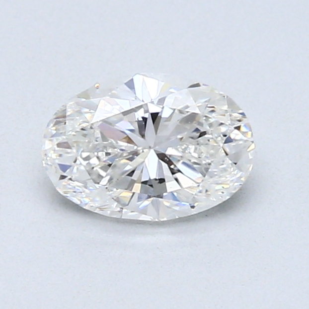 0.73 ct Oval Natural Diamond : F / SI1