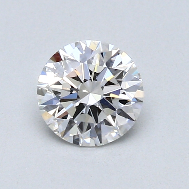 0.63 ct Round Natural Diamond : F / SI1