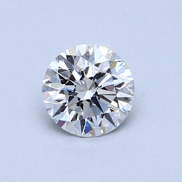 0.58 ct Round Natural Diamond : D / VS2