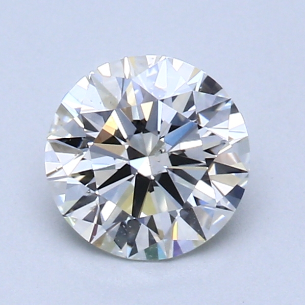 1.00 ct Round Natural Diamond : J / SI1