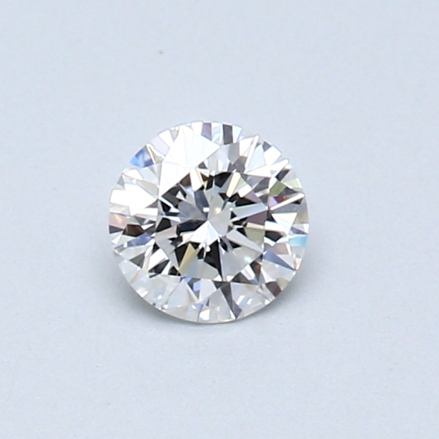 Diamant Moissanite Bleu Gris - Taille Ronde - De 0,5 à 7,0 Carats - Neuf Avec étiquettes