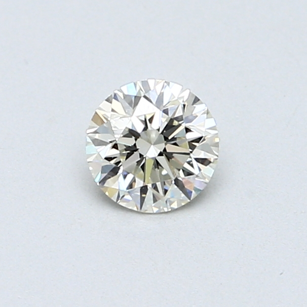 0.38 ct Round Natural Diamond : J / VVS2