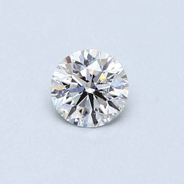 0.34 ct Round Natural Diamond : F / SI1