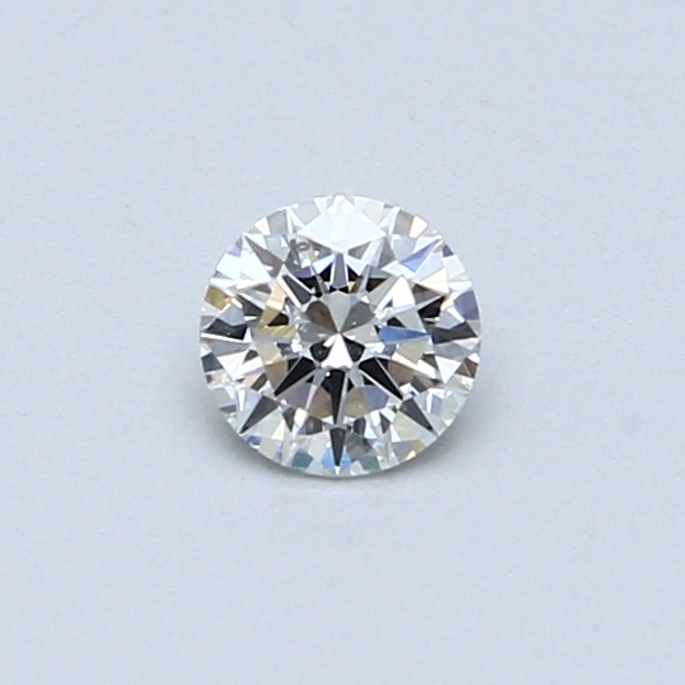 0.30 ct Round Natural Diamond : D / SI1