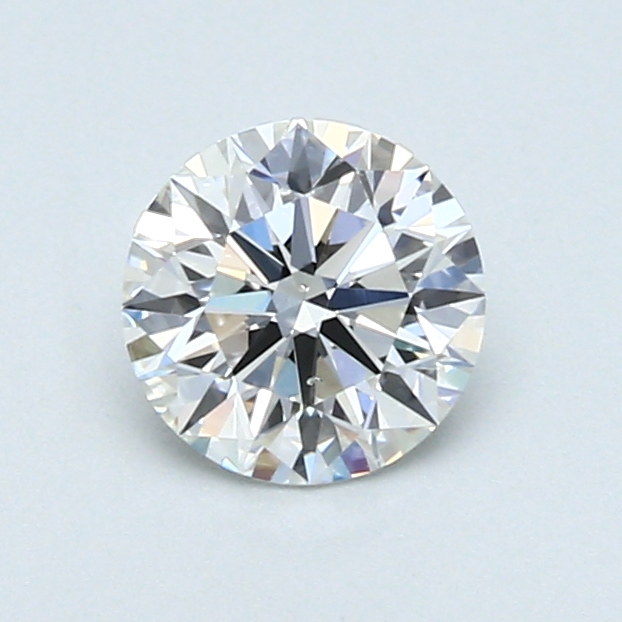 0.70 ct Round Natural Diamond : F / SI1