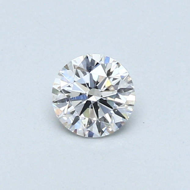 0.30 ct Round Natural Diamond : D / SI1