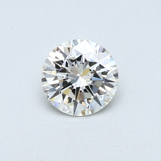 0.36 ct Round Natural Diamond : J / VVS2