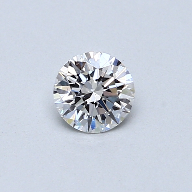 0.34 ct Round Natural Diamond : D / VS2