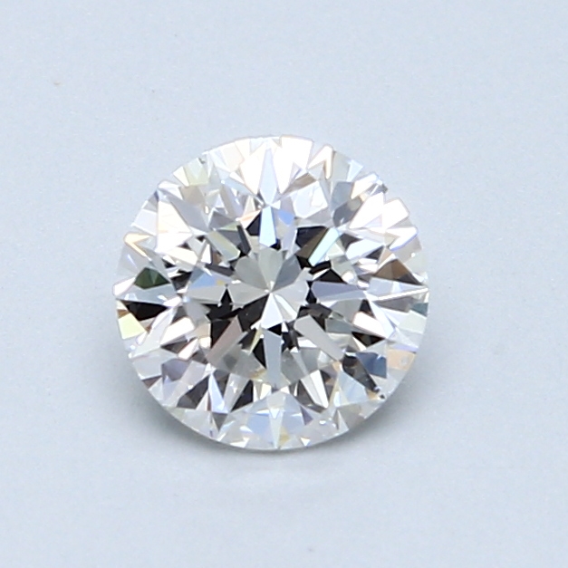 0.80 ct Round Natural Diamond : F / SI1