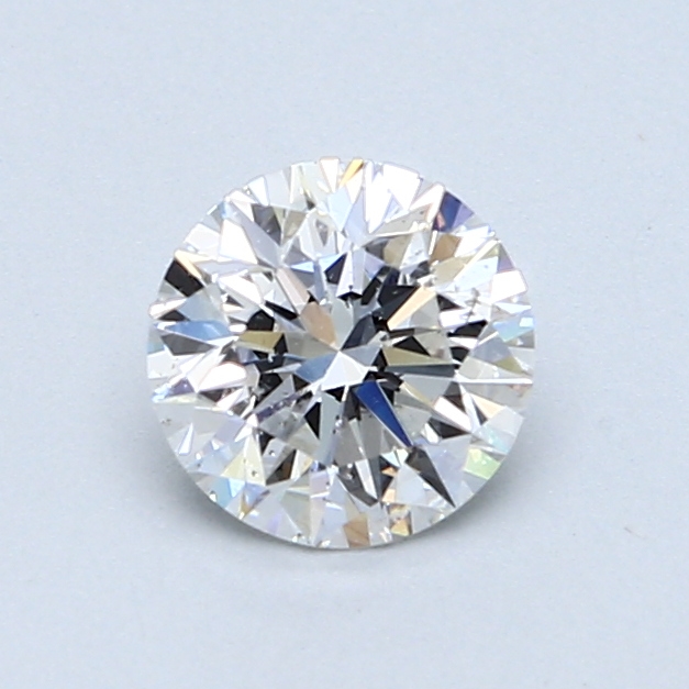 0.85 ct Round Natural Diamond : F / SI1