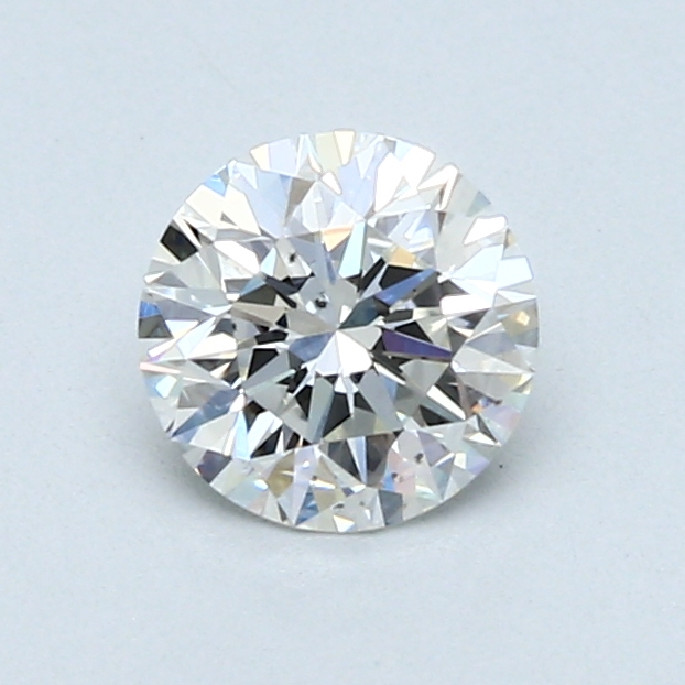 0.71 ct Round Natural Diamond : H / SI1