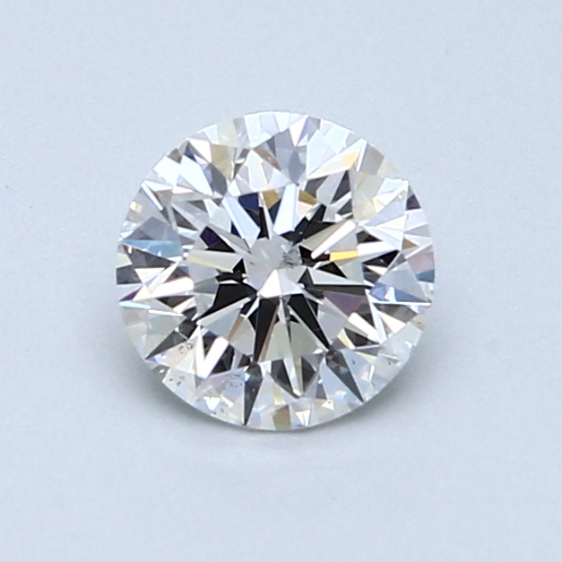 0.86 ct Round Natural Diamond : D / SI1