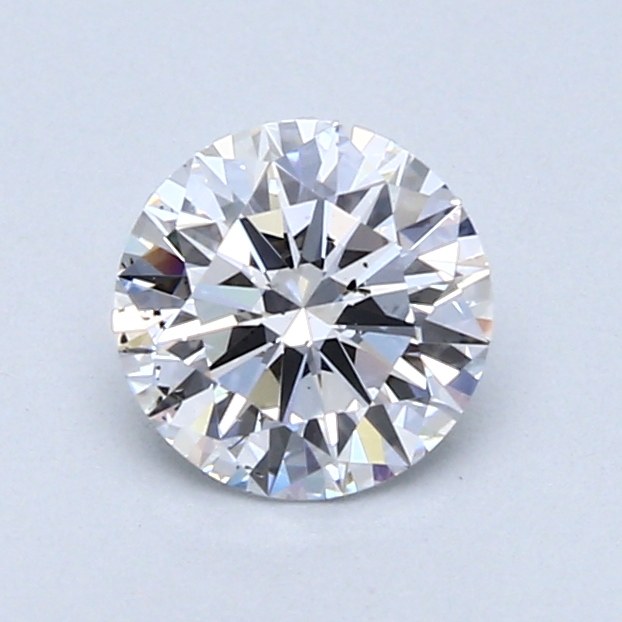 0.77 ct Round Natural Diamond : D / SI1