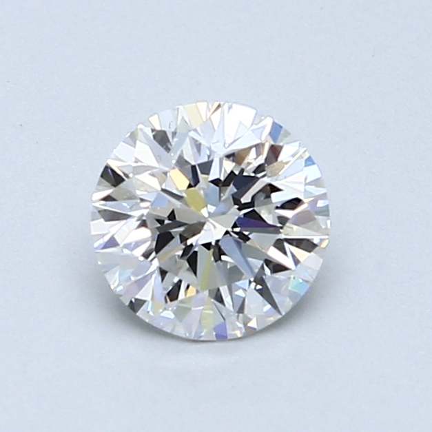 0.80 ct Round Natural Diamond : F / SI1