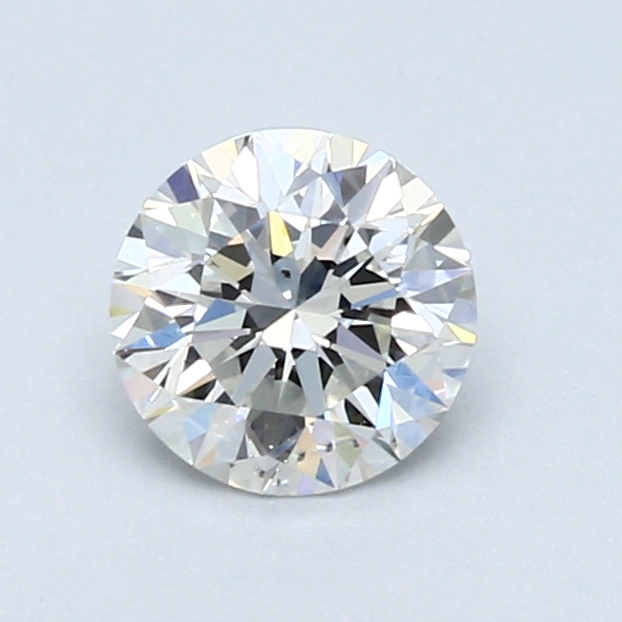 0.72 ct Round Natural Diamond : H / SI1