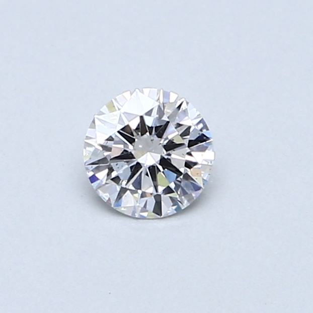 0.30 ct Round Natural Diamond : D / SI1