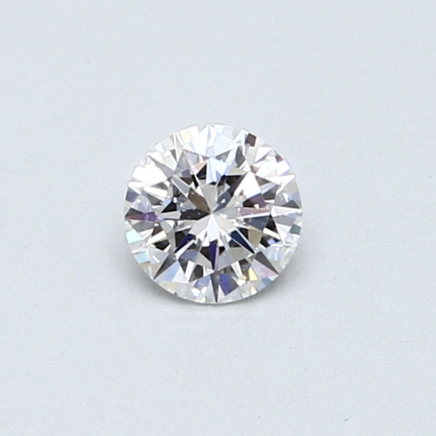 0.30 ct Round Natural Diamond : D / VVS2