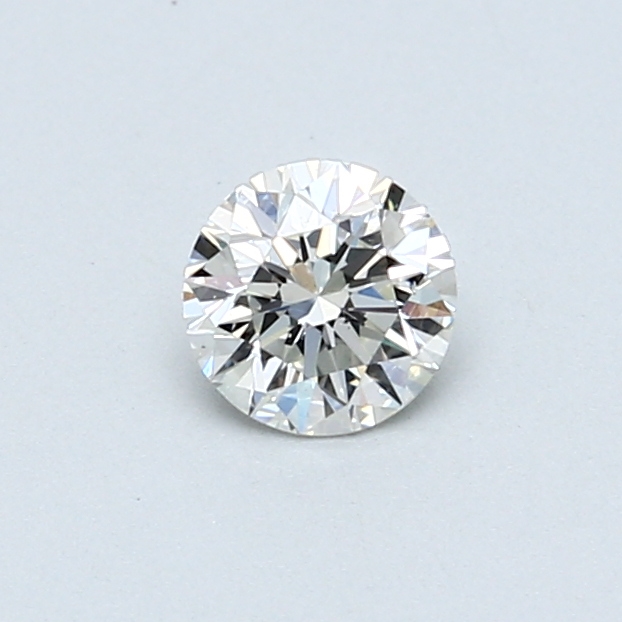 0.39 ct Round Natural Diamond : F / SI1