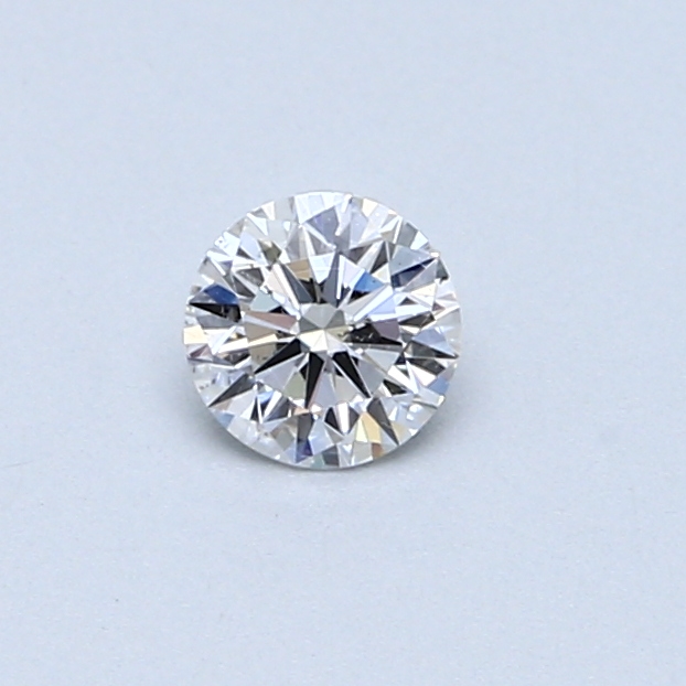 0.30 ct Round Natural Diamond : D / SI2