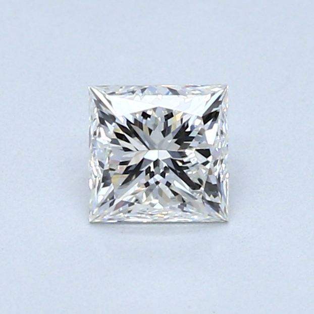 0.55 ct Princess Cut Natural Diamond : H / VS2