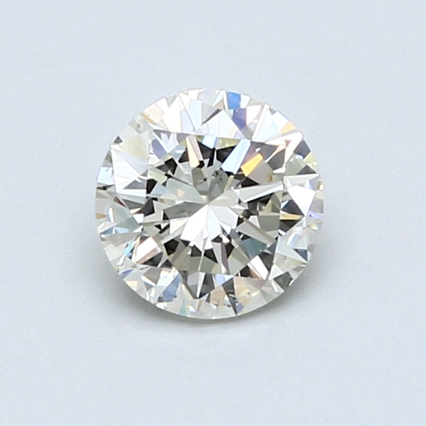 0.70 ct Round Natural Diamond : J / SI1