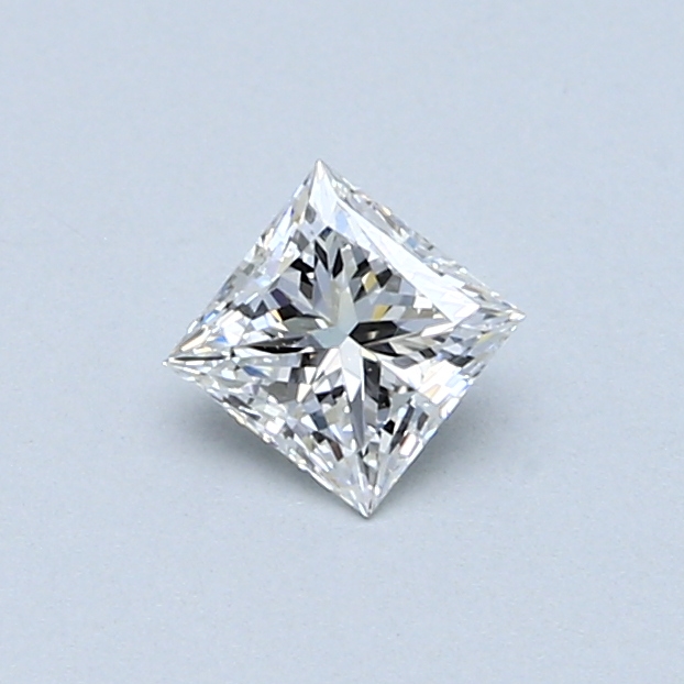 0.38 ct Princess Cut Natural Diamond : E / VS2