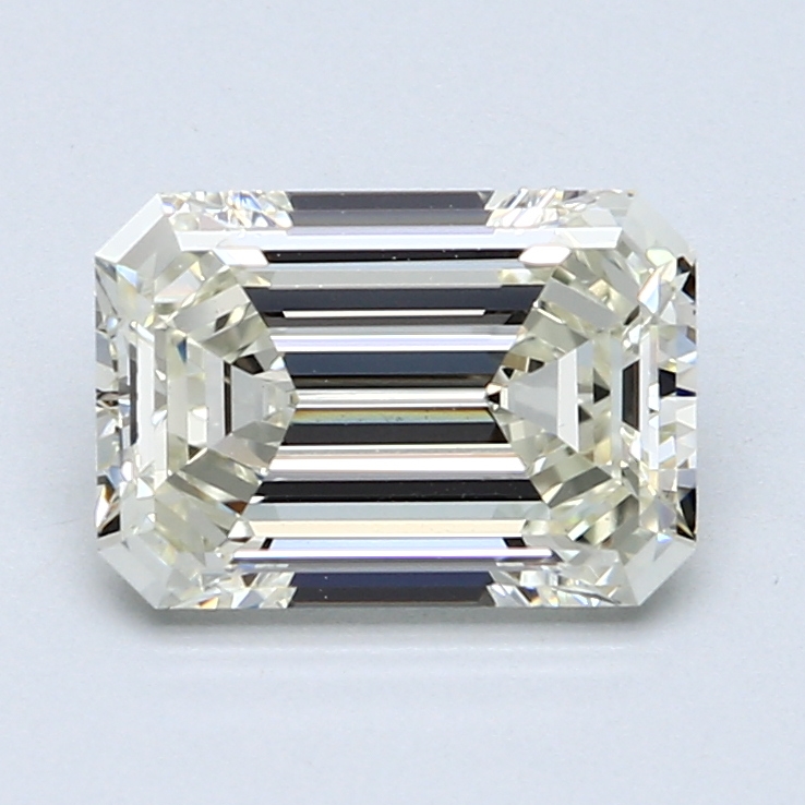 2.02 ct Emerald Cut Natural Diamond : L / VS2