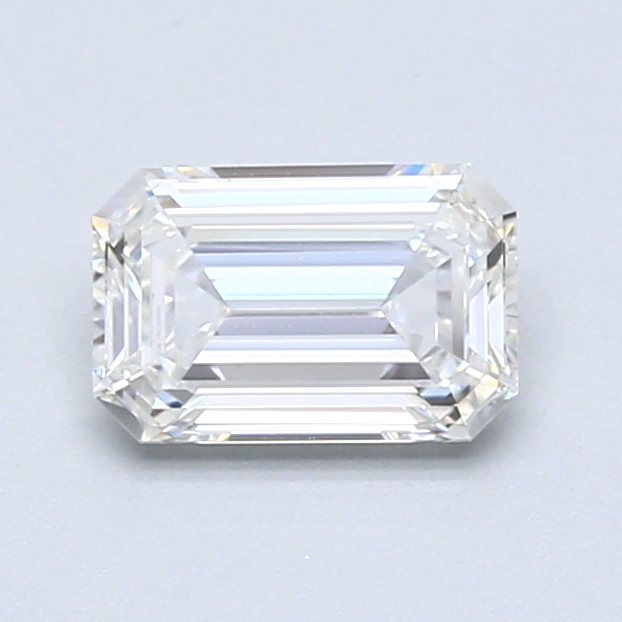 0.85 ct Emerald Cut Natural Diamond : H / VVS1
