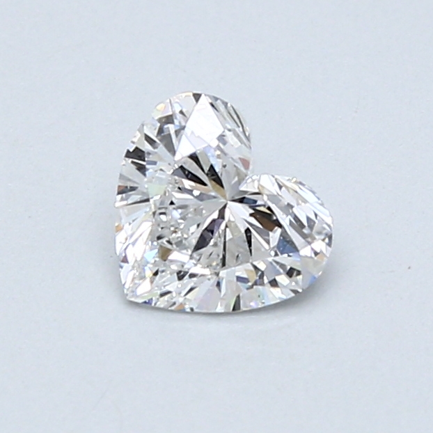 0.53 ct Heart Shape Natural Diamond : D / SI2