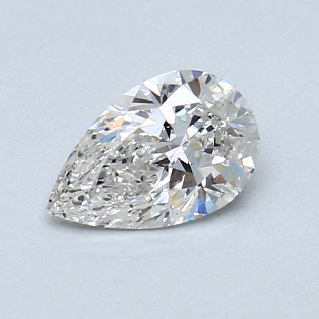 0.50 ct Pear Shape Natural Diamond : H / SI1