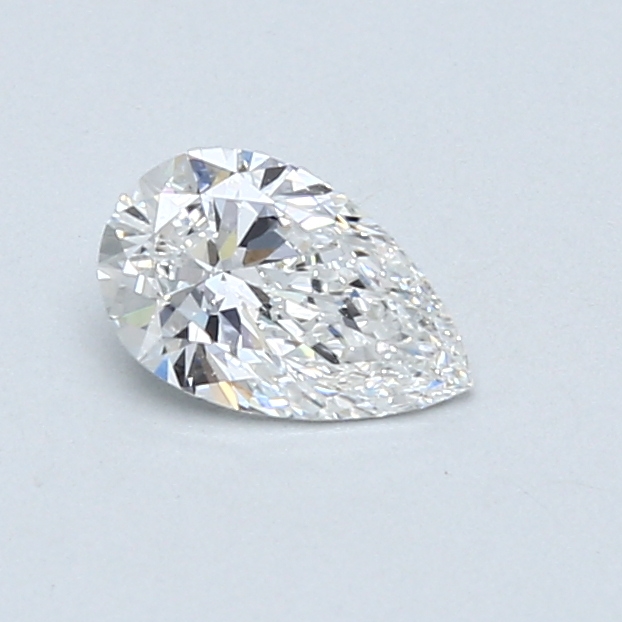 0.43 ct Pear Shape Natural Diamond : E / VVS2