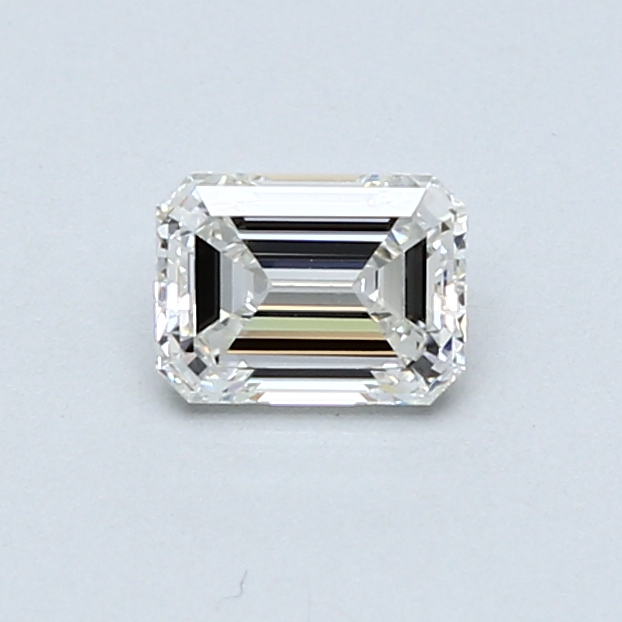 0.52 ct Emerald Cut Natural Diamond : H / VVS2