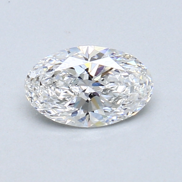 0.53 ct Oval Natural Diamond : F / SI1