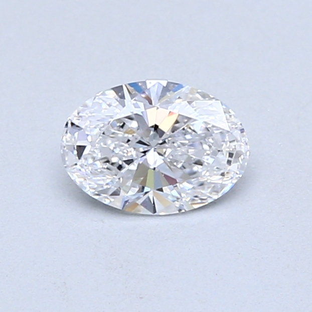 0.51 ct Oval Natural Diamond : D / SI2