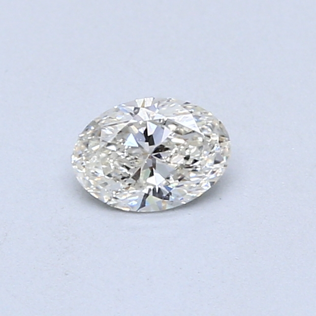 0.30 ct Oval Natural Diamond : I / SI2