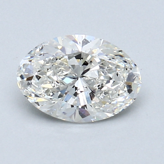 0.81 ct Oval Natural Diamond : H / SI2